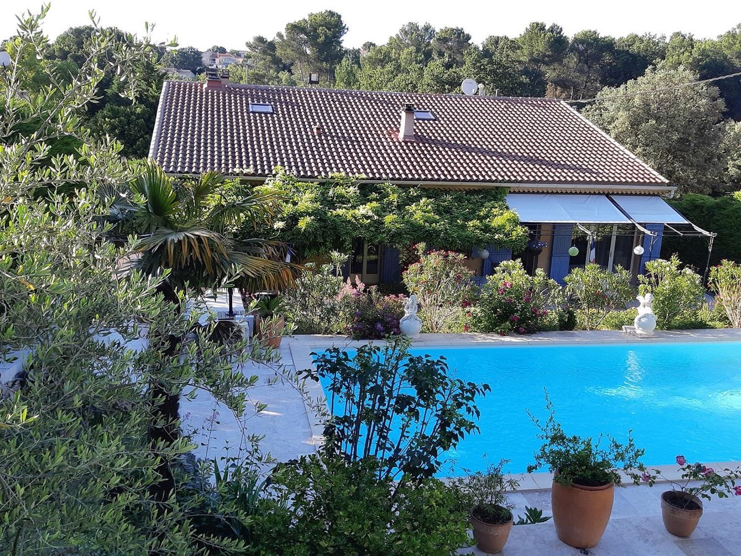 Chambres D'Hotes- Piscine, Spa, Tennis Belcodene Экстерьер фото
